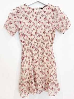Sofie Schnoor Girls Dress‎ Size 8 Floral Blooms Prairie Flutter Cottagecore Boho
